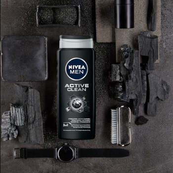 Nivea Men Active Clean Shower Gel - Sprchový gél pre mužov